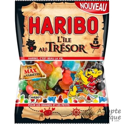 Haribo Bonbons L'Île au Trésor Le sachet de 275G