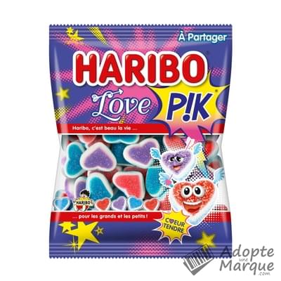Haribo Bonbons Love PIK Le sachet de 225G