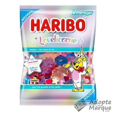 Haribo Bonbons Lovelicorne Le sachet de 250G