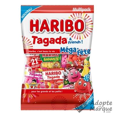 Haribo Bonbons Méga Fête Tagada & Friends Le sachet de 720G