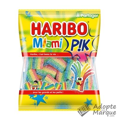 Haribo Bonbons Miami' PIK Le sachet de 200G