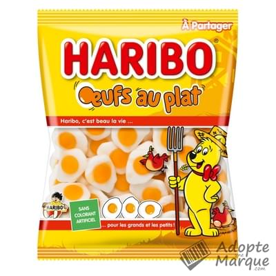 Haribo Bonbons Œufs au Plat Le sachet de 300G