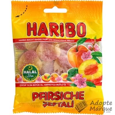 Haribo Bonbons Peaches Halal Le sachet de 100G