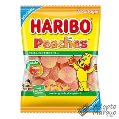 Haribo Bonbons Peaches Le sachet de 250G