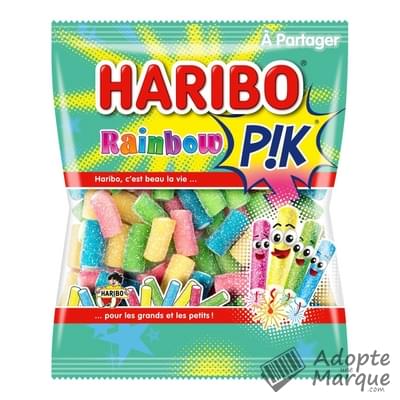 Haribo Bonbons Rainbow' PIK Le sachet de 200G