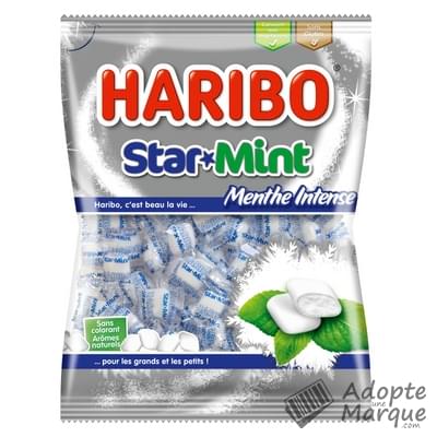 Haribo Bonbons StarMint Menthe Intense Le sachet de 200G