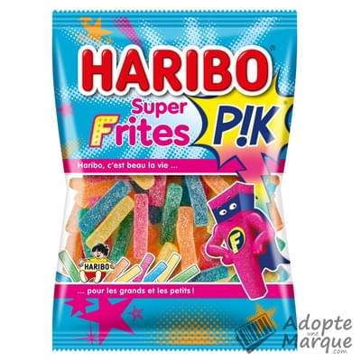 Haribo Bonbons Super Frites PIK Le sachet de 200G