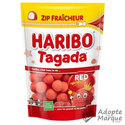 Haribo Bonbons Tagada Red l'Originale Le sachet Zip Fraîcheur de 220G