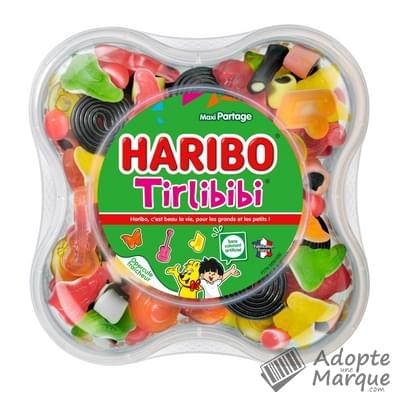 Haribo Bonbons Tirlibibi La boîte de 750G