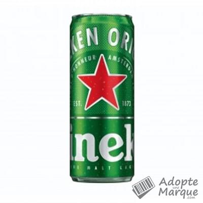 Heineken Bière blonde - 5,0% vol. La canette de 25CL