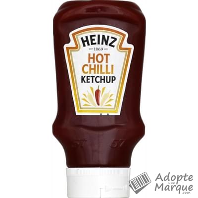 Heinz Tomato Ketchup Hot Chili Le flacon Top Down de 460G