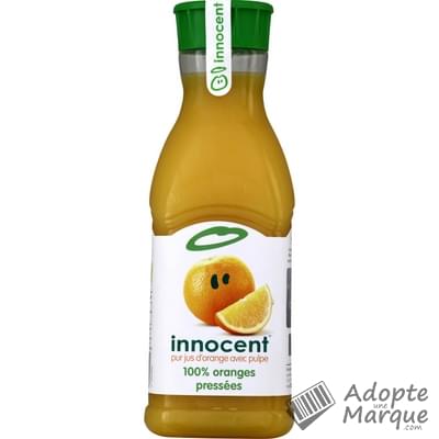 Innocent Jus de fruits frais Orange avec pulpe - 100% Jus La bouteille de 900ML