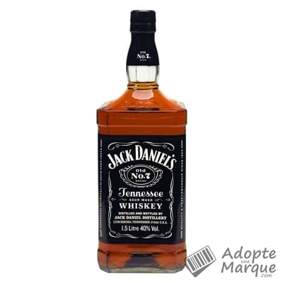 Jack Daniel's Whisky USA Tennessee Blended Old N°7 - 40% vol. "La bouteille de 1,5L"