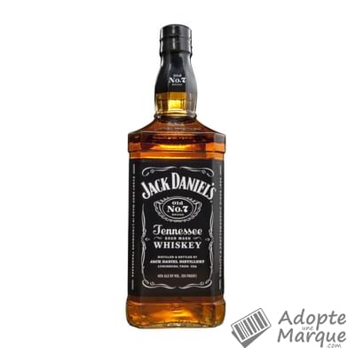 Jack Daniel's Whisky USA Tennessee Blended Old N°7 - 40% vol. La bouteille de 1L
