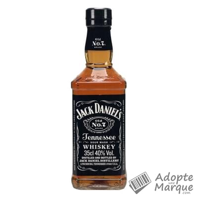 Jack Daniel's Whisky USA Tennessee Blended Old N°7 - 40% vol. La bouteille de 35CL