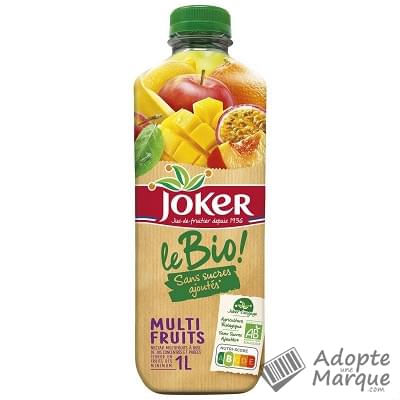 Joker Le Bio - Jus Multifruit La bouteille de 1L