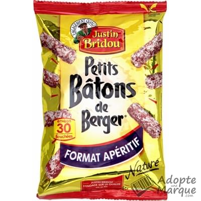 Justin Bridou Petits Bâtons de Berger - Saucisson Nature Le paquet de 160G