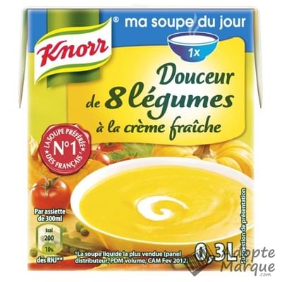 Knorr Les Douceurs - Douceur de 8 Légumes à la Crème fraîche La brique de 30CL
