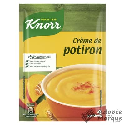 Knorr Les Soupes Déshydratées - Crème de Potiron Le sachet de 100G