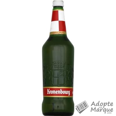 Kronenbourg Bière blonde - 4,2% vol. La bouteille de 75CL