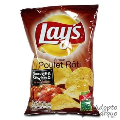 Lay S Chips Saveur Poulet R Ti Le Sachet De G Adopteunemarque