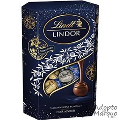 Lindt Lindor - Bouchées de Chocolat Noir La boîte 337G