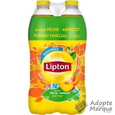 Lipton Ice Tea Thé glacé saveur Pêche & Abricot "Les 4 bouteilles de 1,5L"