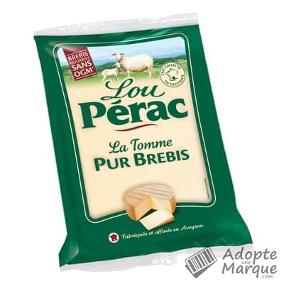 Lou Pérac Tomme de brebis 33%MG Le fromage de 200G