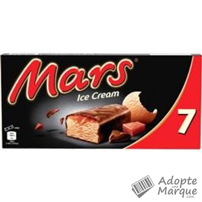 Mars Barres glacées Les 7 barres - 357ML