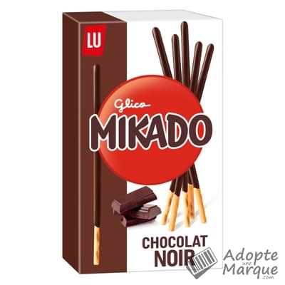 Mikado Biscuits nappés de Chocolat Noir Le paquet de 90G