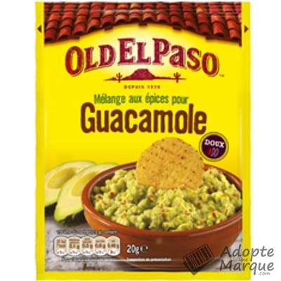 Old El Paso Mélange d'Épices pour Guacamole Le sachet de 20G