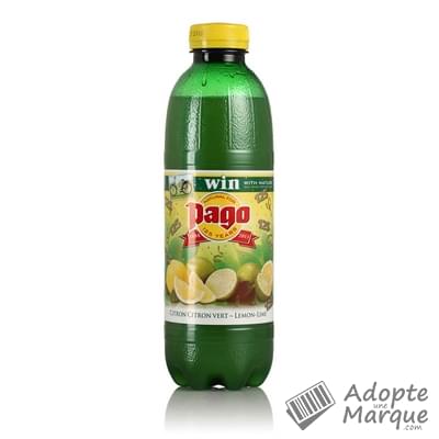 Pago Jus de Citron & Citron vert La bouteille de 75CL