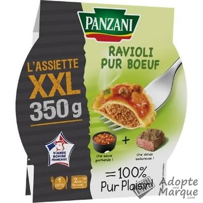 Panzani L'Assiette XXL Ravioli Pur Bœuf La barquette de 350G