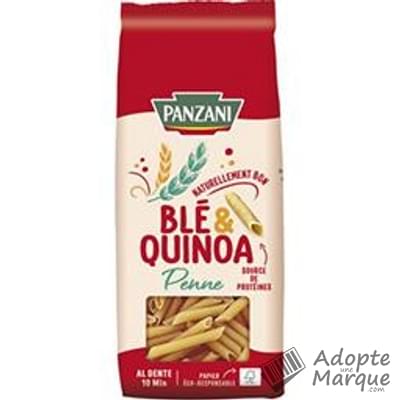 Panzani Pâtes Blé & Quinoa Penne Le paquet de 500G