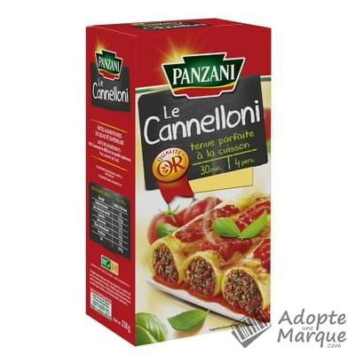 Panzani Pâtes Le Cannelloni La boîte de 250G