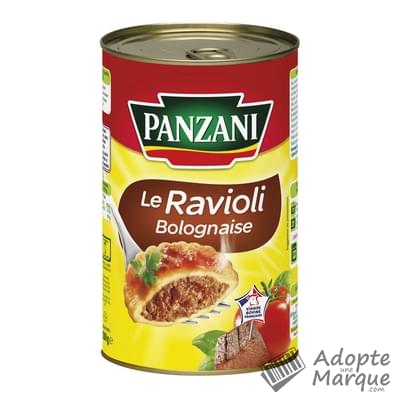 Panzani Le Ravioli Bolognaise Bœuf "La conserve de 1,2KG"