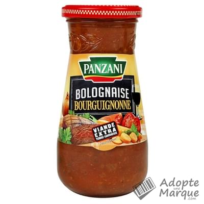 Panzani Sauce Bolognaise Bourguignone Le bocal de 210G