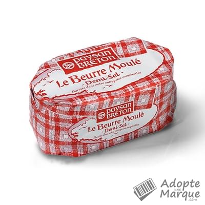 Paysan Breton Beurre Moulé - Demi-sel La plaquette de 250G