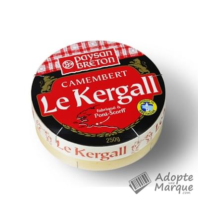 Paysan Breton Camembert Le Kergall - 23%MG Le fromage de 250G