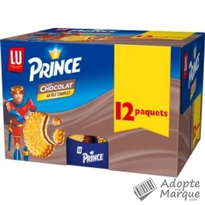 Prince Biscuits fourrés goût Chocolat Les 12 paquets de 300G