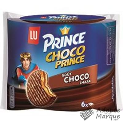 Prince Choco Prince - Biscuits nappés au Chocolat Le paquet de 171G