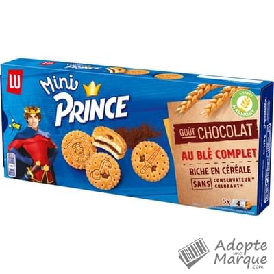 Prince Mini Prince - Biscuits fourrés goût Chocolat Le paquet de 178G