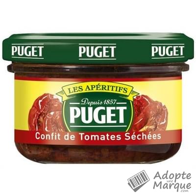 Puget Confit de Tomates Séchées Le bocal de 90G