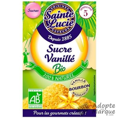 Sainte Lucie Sucre Vanillé Bourbon Bio "Les 5 sachets de 7,5G - 37,5G"