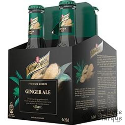 Schweppes Premium Mixers Ginger Ale - Boisson pour Cocktail Les 4 bouteilles de 20CL