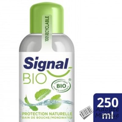 Signal Bain de bouche Protection Naturelle Menthe Bio Le flacon de 250ML