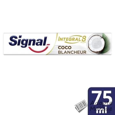 Signal Dentifrice Intégral 8 Actions Nature Eléments Coco Blancheur Le tube de 75ML