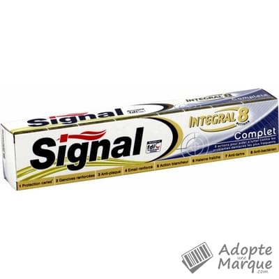 Signal Dentifrice Intégral 8 Actions Soin Complet Le tube de 75ML