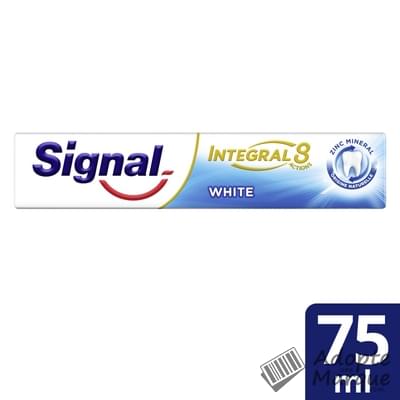 Signal Dentifrice Intégral 8 Actions Soin Complet - White Le tube de 75ML