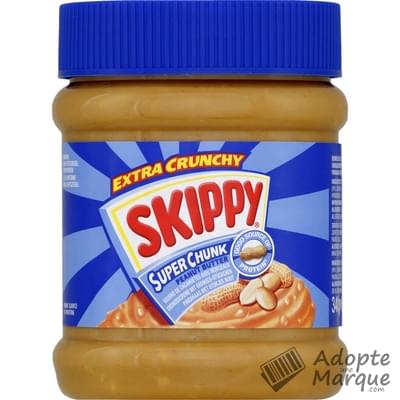 Skippy Beurre de Cacahuètes Super Crunch Le pot de 340G